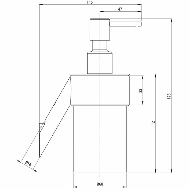 Dozator sapun titanium Deante Silia [2]