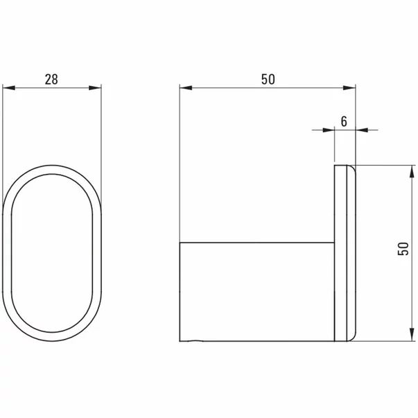 Cuier auriu periat Deante Round [2]