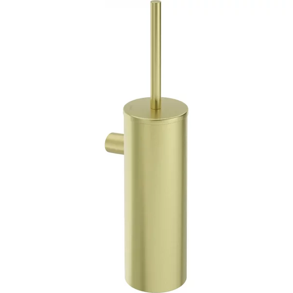 Perie wc auriu periat Deante Round montaj pe perete [1]
