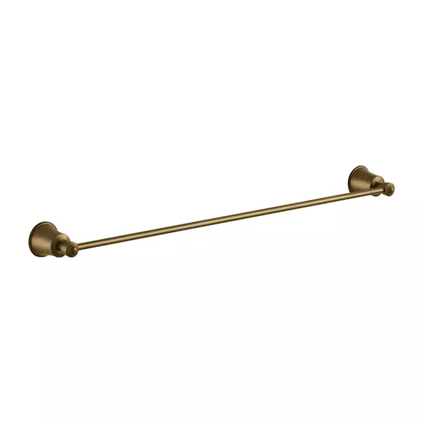 Cuiere si suporturi prosoape - Bara portprosop bronz periat Omnires Art Line 65 cm