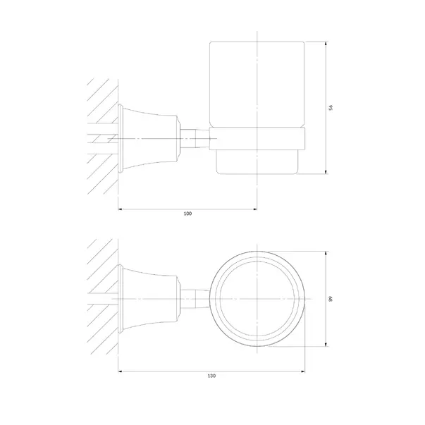 Savoniera Omnires Art Line cupru antic [2]
