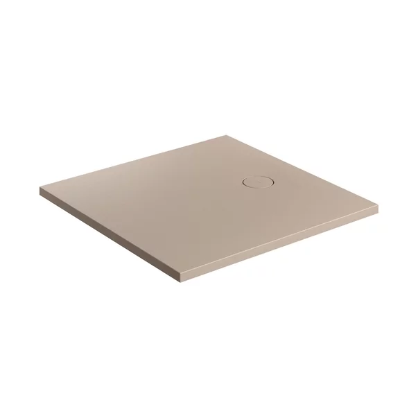 Cadite patrate - Cadita de dus compozit Omnires AquaRock M+ patrata bej dune mat 80x80 cm