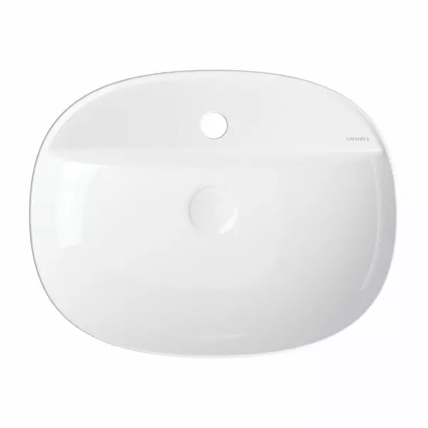 Lavoar pe blat Omnires Atlanta alb 50 x 39 cm [2]