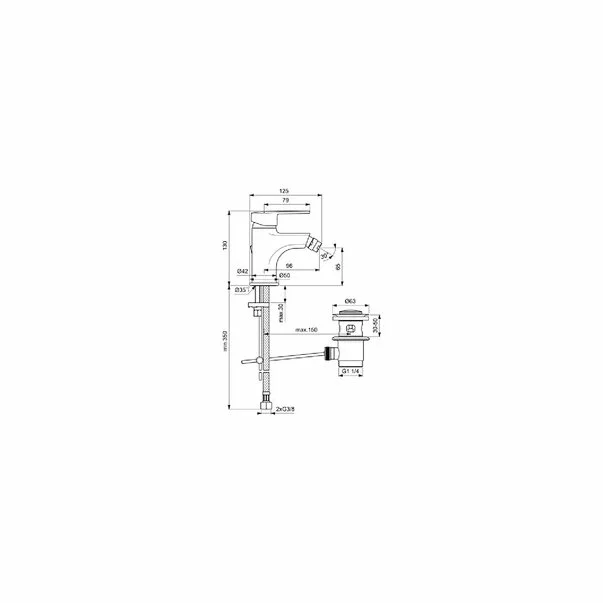 Baterie bideu Ideal Standard IdealStyle [2]