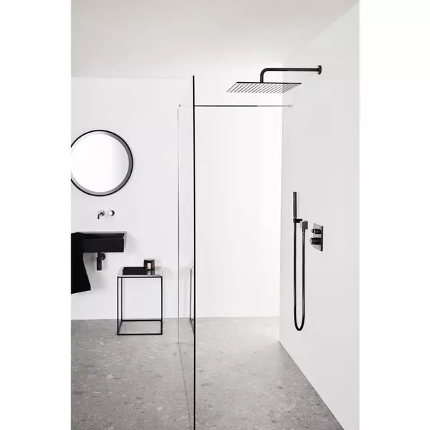 Brat de dus Ideal Standard IdealRain 40 cm gri Magnetic Grey [4]