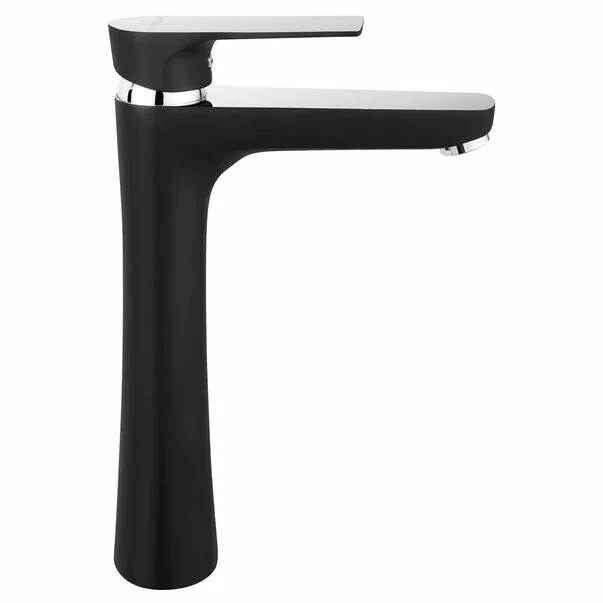 Baterii lavoar - Baterie lavoar inalta Ferro Square negru