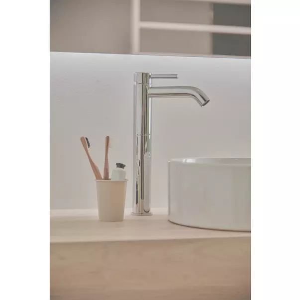 Baterie lavoar inalta Ideal Standard Ceraline cu ventil metalic Pop-Up crom lucios [4]