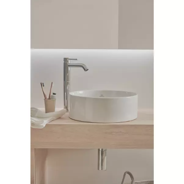 Baterie lavoar inalta Ideal Standard Ceraline cu ventil metalic Pop-Up crom lucios [5]