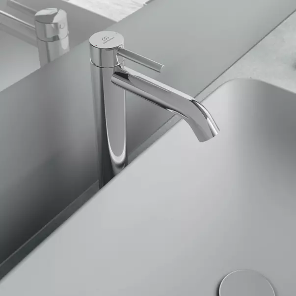 Baterie lavoar inalta Ideal Standard Ceraline cu ventil metalic Pop-Up crom lucios [6]