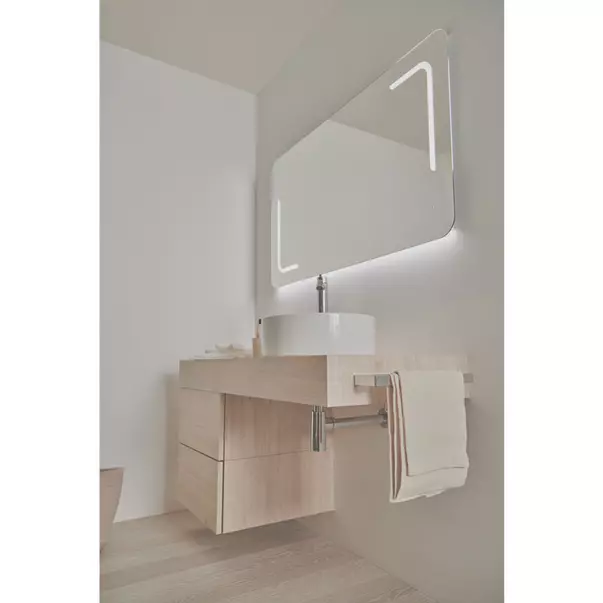 Baterie lavoar inalta Ideal Standard Ceraline cu ventil metalic Pop-Up crom lucios [8]