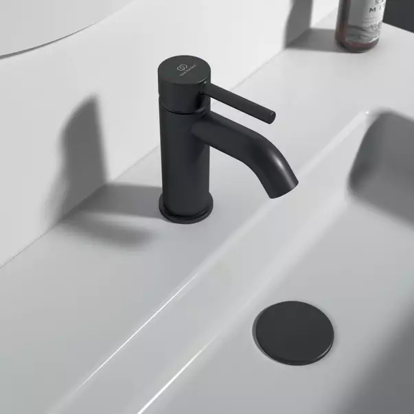 Baterie lavoar Ideal Standard Ceraline monocomanda finisaj negru mat [3]