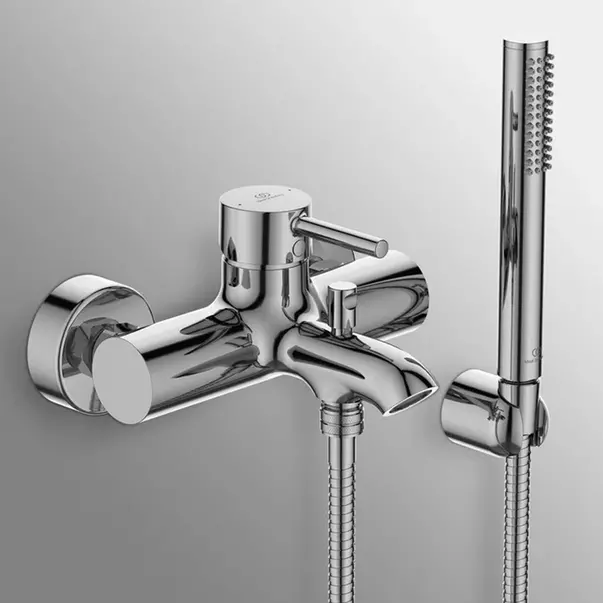 Baterii cada - Baterie cada - dus Ideal Standard Ceraline finisaj crom lucios cu set de dus