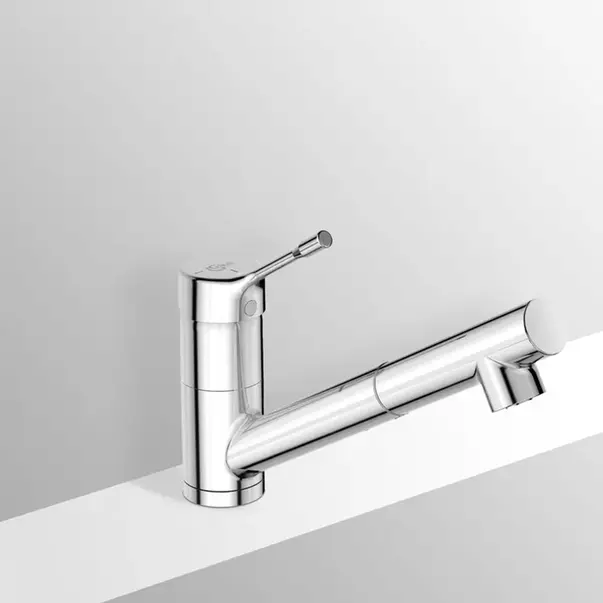 Baterie bucatarie cu dus extractibil Ideal Standard Ceralook BlueStart finisaj crom lucios [2]