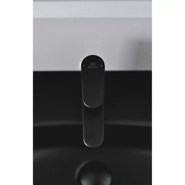 Baterie lavoar Ideal Standard Cerafine O negru mat fara ventil H120 [11]