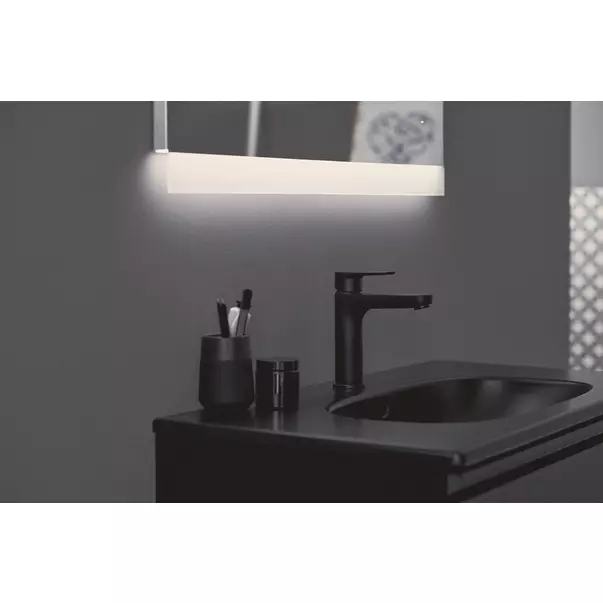 Baterie lavoar Ideal Standard Cerafine O negru mat fara ventil H120 [9]