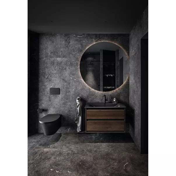 Baterie lavoar Ideal Standard Cerafine O H155 negru mat fara ventil [7]
