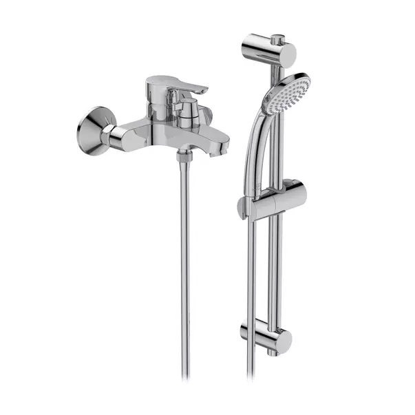 Baterii cada - Baterie cada - dus Ideal Standard Alpha crom monocomanda cu set de dus