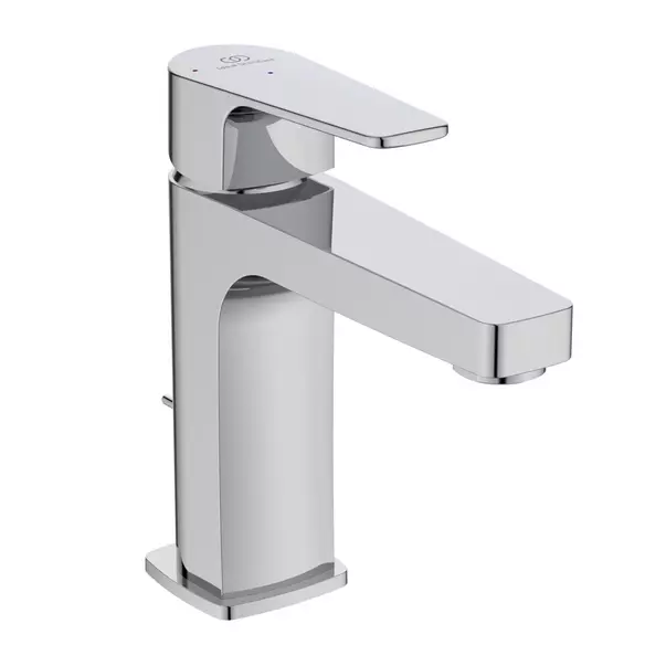 Baterii baie - Baterie lavoar Ideal Standard Cerafine D BlueStart crom lucios cu ventil H105