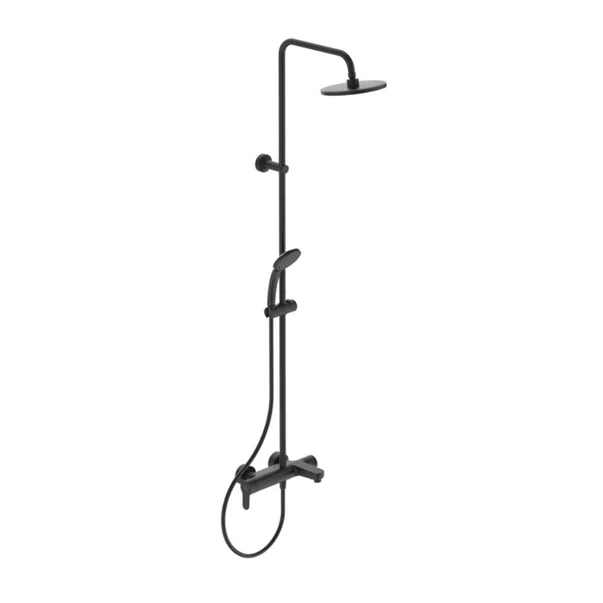 Coloana de dus cu baterie monocomanda si pipa cada negru mat Ideal Standard Cerafine O [1]
