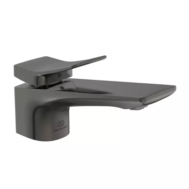 Baterii baie - Baterie lavoar Ideal Standard Atelier Conca gri Magnetic Grey cu ventil Pop-Up