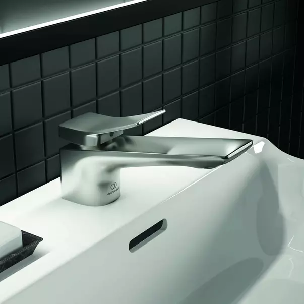 Baterie lavoar Ideal Standard Atelier Conca argintiu Silver Storm [3]
