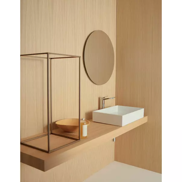 Baterie lavoar inalta Ideal Standard Atelier Conca gri Magnetic Grey cu ventil Pop-Up [4]