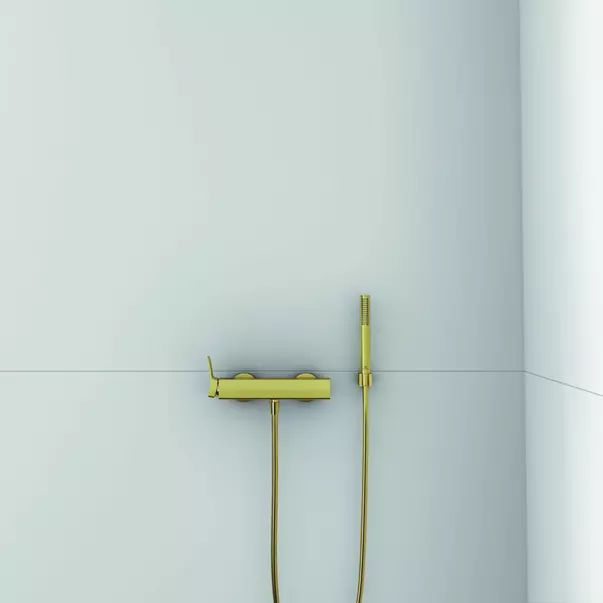 Baterii baie - Baterie dus Ideal Standard Atelier Conca auriu periat monocomanda