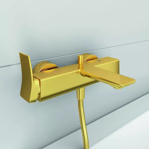 Baterie cada - dus Ideal Standard Atelier Conca auriu periat monocomanda [3]