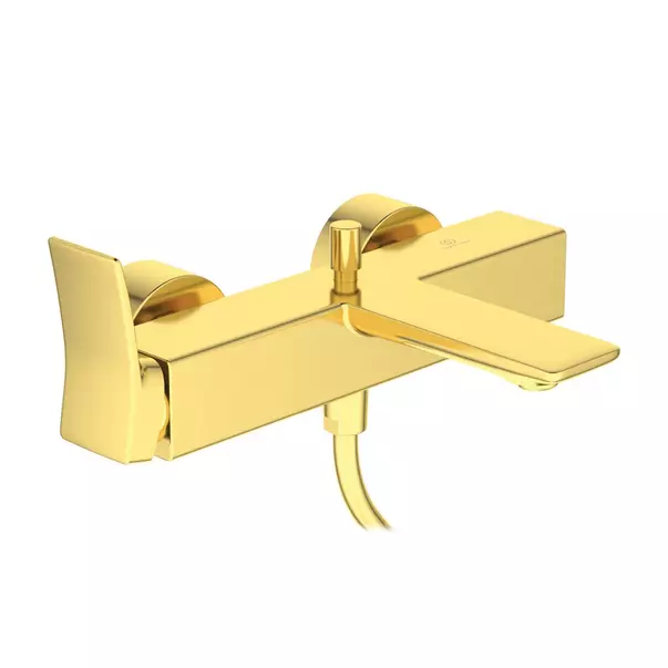 Baterie cada - dus Ideal Standard Atelier Conca auriu periat cu set de dus [6]