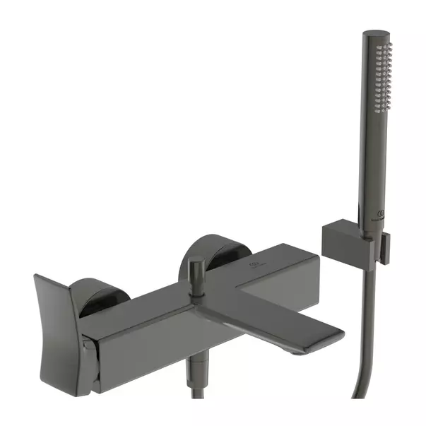 Baterii cada - Baterie cada - dus Ideal Standard Atelier Conca gri Magnetic Grey cu set de dus