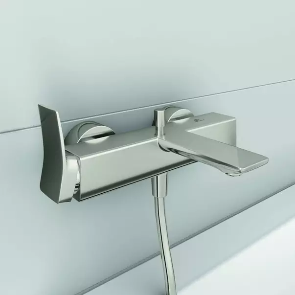 Baterie cada - dus Ideal Standard Atelier Conca argintiu Silver Storm cu set de dus [5]