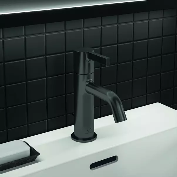 Baterie lavoar Ideal Standard Atelier Joy gri Magnetic Grey cu ventil Pop-Up [5]