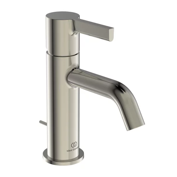 Baterii baie - Baterie lavoar Ideal Standard Atelier Joy argintiu Silver Storm cu ventil