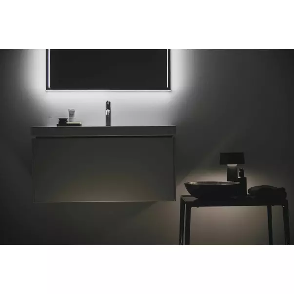 Baterie lavoar Ideal Standard Atelier Joy argintiu Silver Storm cu ventil [5]