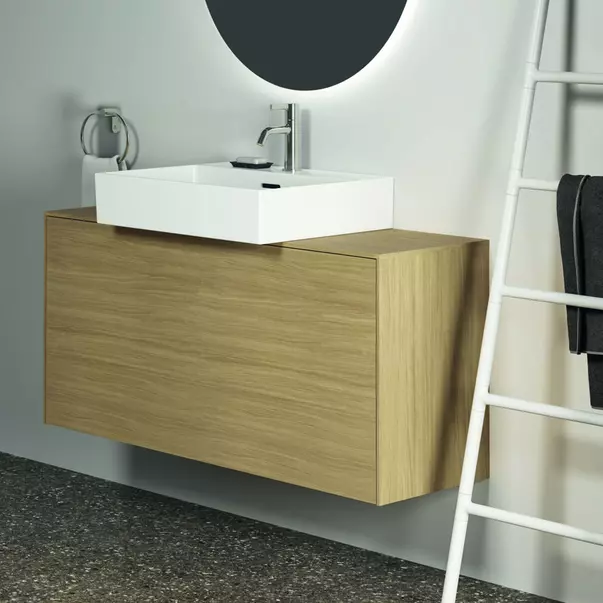 Baterie lavoar Ideal Standard Atelier Joy argintiu Silver Storm monocomanda [2]