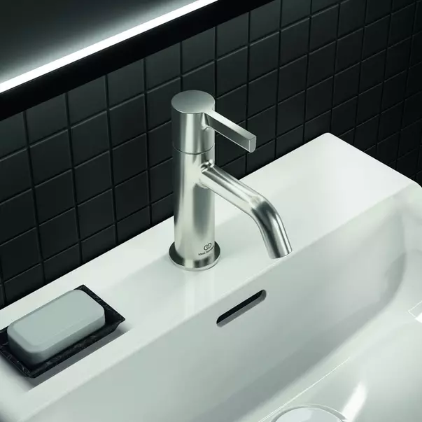 Baterie lavoar Ideal Standard Atelier Joy argintiu Silver Storm monocomanda [5]