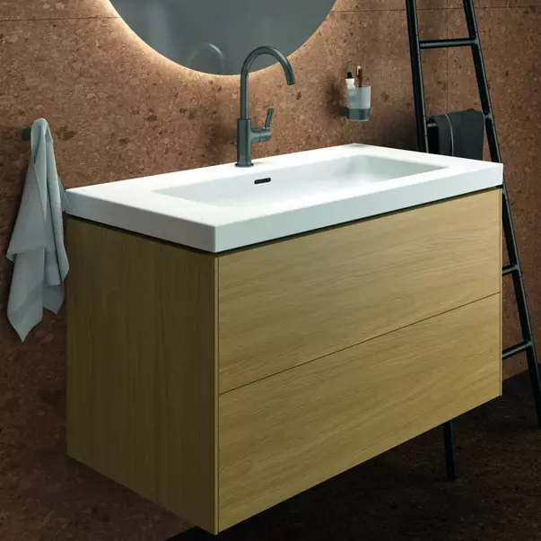 Baterie lavoar inalta Ideal Standard Atelier Joy cu ventil Pop-Up gri Magnetic Grey [3]