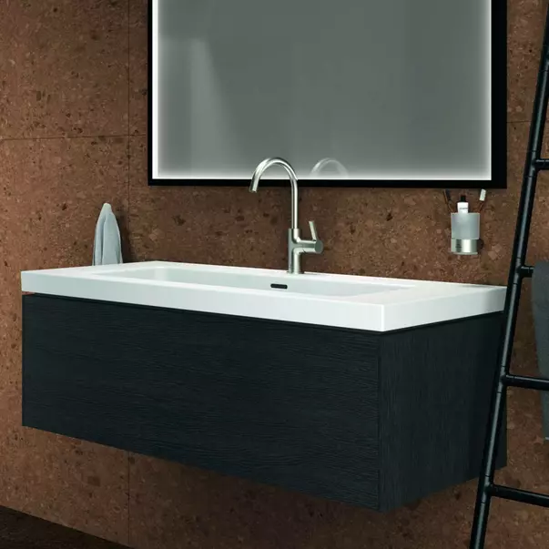 Baterie lavoar inalta Ideal Standard Atelier Joy cu ventil Pop-Up argintiu Silver Storm [4]