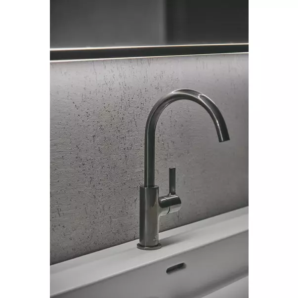 Baterie lavoar inalta Ideal Standard Atelier Joy argintiu Silver Storm monocomanda [5]