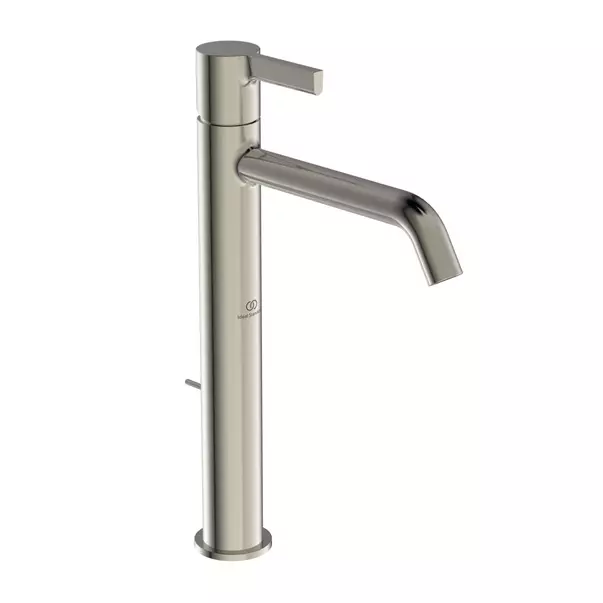 Baterii baie - Baterie lavoar inalta Ideal Standard Atelier Joy argintiu Silver Storm cu ventil Pop-Up
