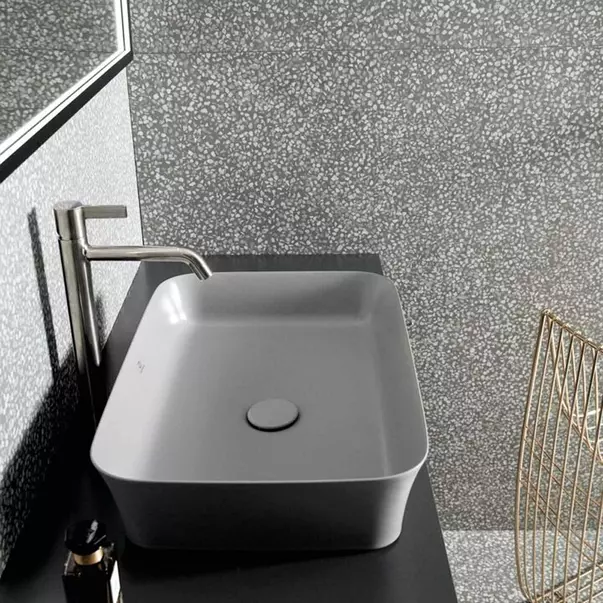 Baterie lavoar inalta Ideal Standard Atelier Joy argintiu Silver Storm cu ventil Pop-Up [4]