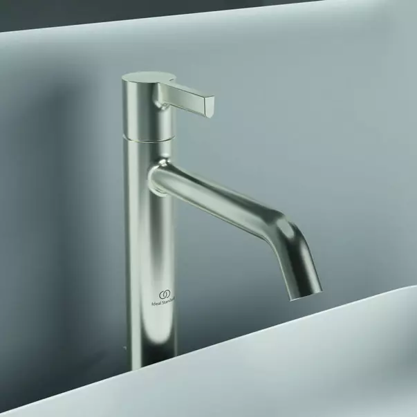 Baterie lavoar inalta Ideal Standard Atelier Joy argintiu Silver Storm cu ventil Pop-Up [5]