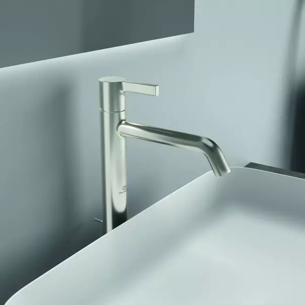 Baterie lavoar inalta Ideal Standard Atelier Joy argintiu Silver Storm cu ventil Pop-Up [7]