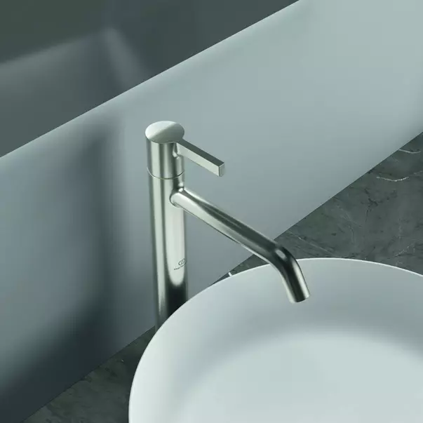 Baterie lavoar inalta Ideal Standard Atelier Joy argintiu Silver Storm [7]