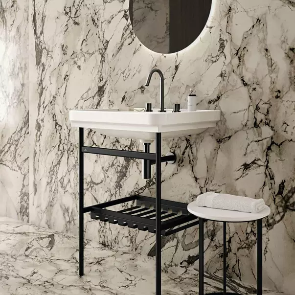Baterie lavoar Ideal Standard Atelier Joy 3 elemente gri Magnetic Grey [3]