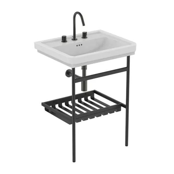 Baterie lavoar Ideal Standard Atelier Joy 3 elemente gri Magnetic Grey [8]