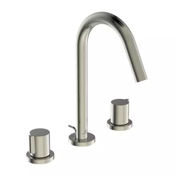 Baterii baie - Baterie lavoar Ideal Standard Atelier Joy 3 elemente argintiu Silver Storm
