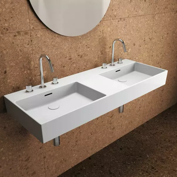 Baterie lavoar Ideal Standard Atelier Joy 3 elemente argintiu Silver Storm [3]