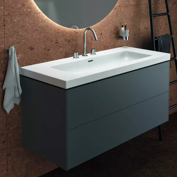 Baterie lavoar Ideal Standard Atelier Joy 3 elemente argintiu Silver Storm [6]