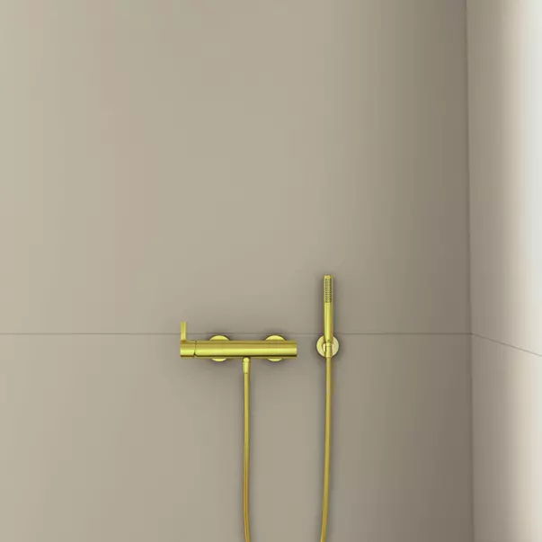 Baterie dus Ideal Standard Atelier Joy auriu periat monocomanda [2]